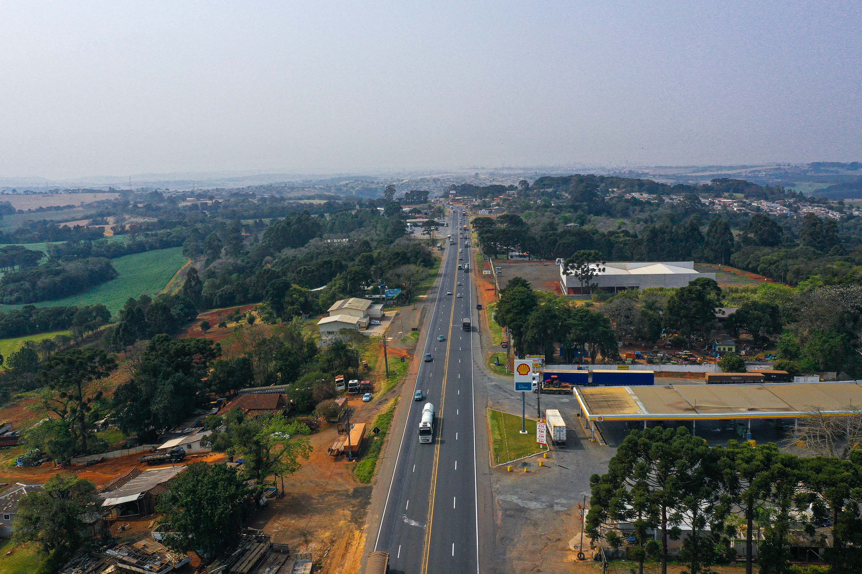 BR-376 entre Ponta Grossa e São Luiz do Purunã