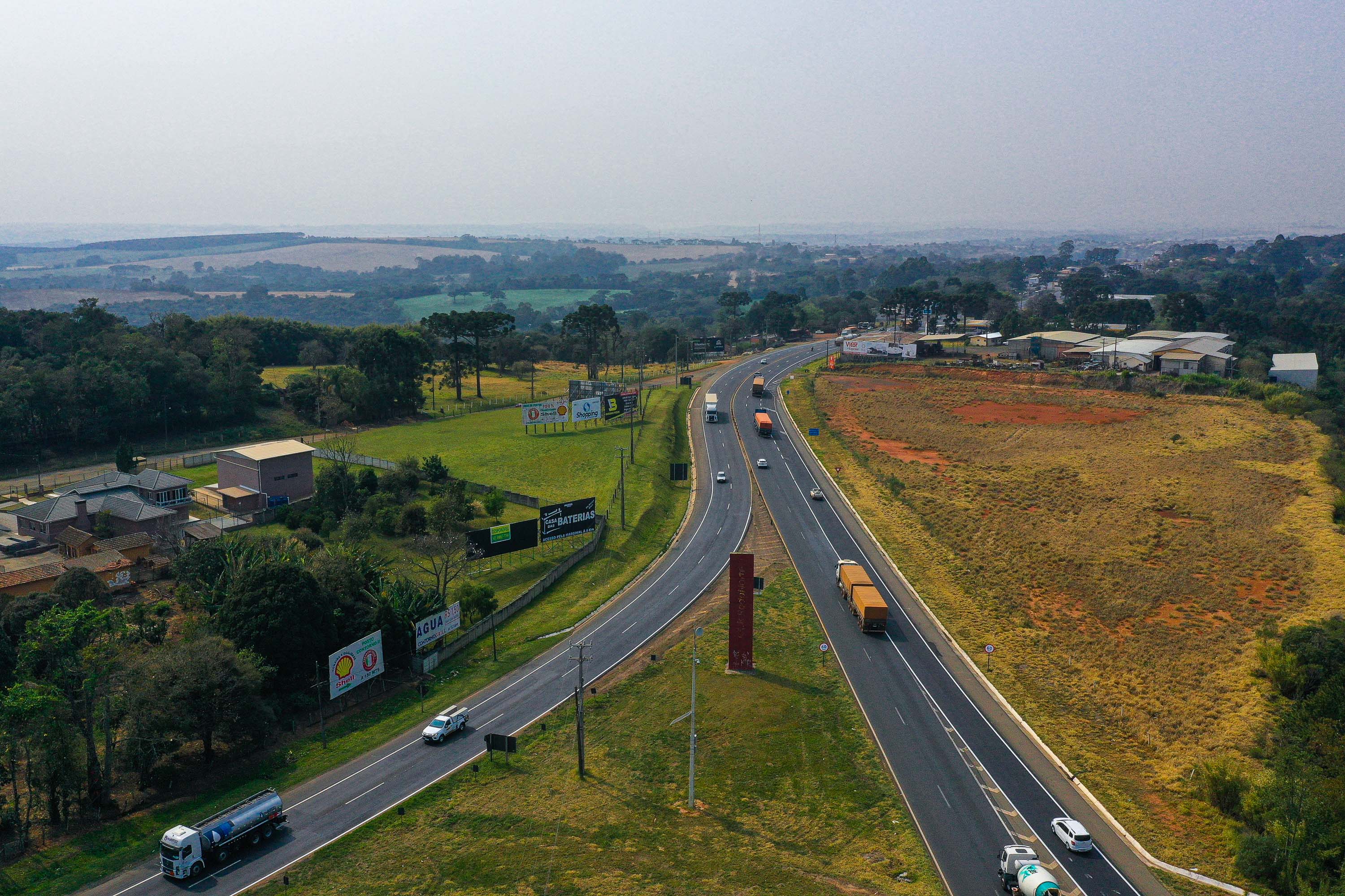 BR-376 entre Ponta Grossa e São Luiz do Purunã