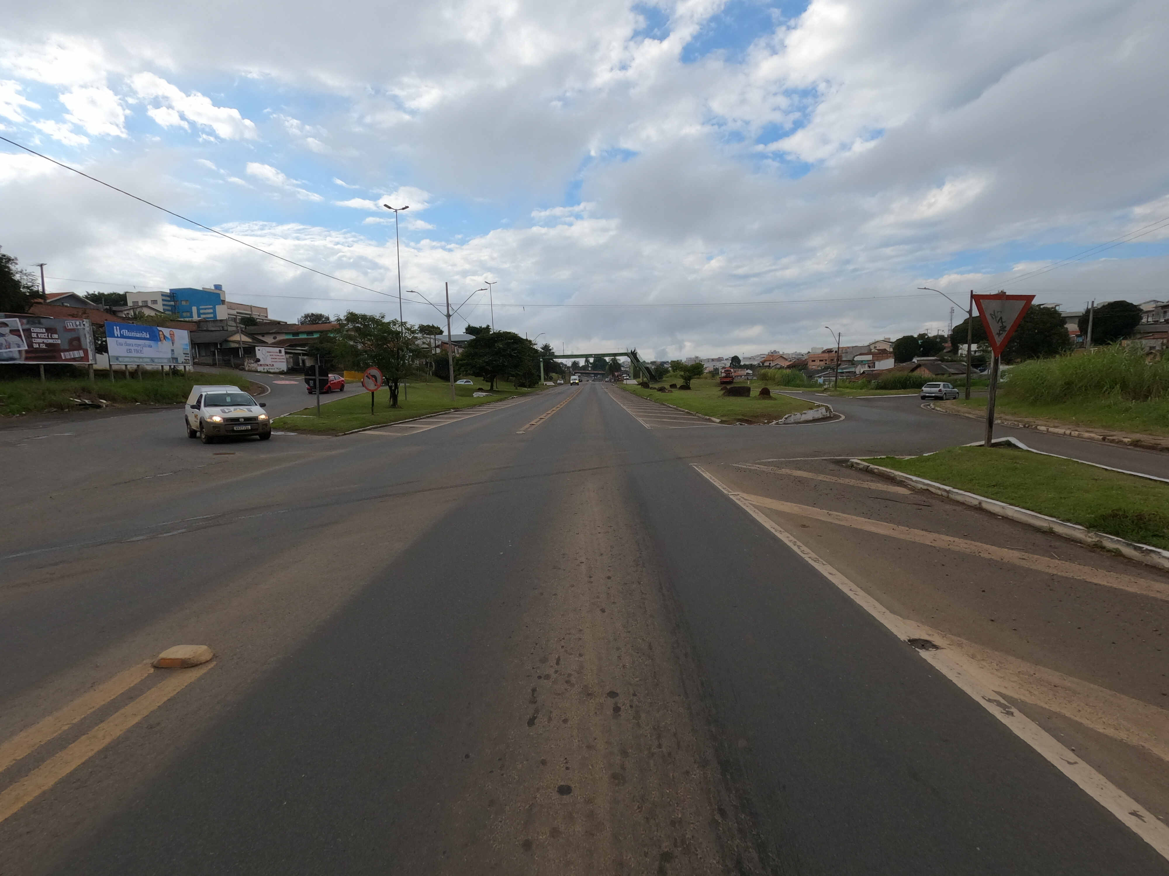 PR-160 Telêmaco Borba, local onde será construída a trincheira nova