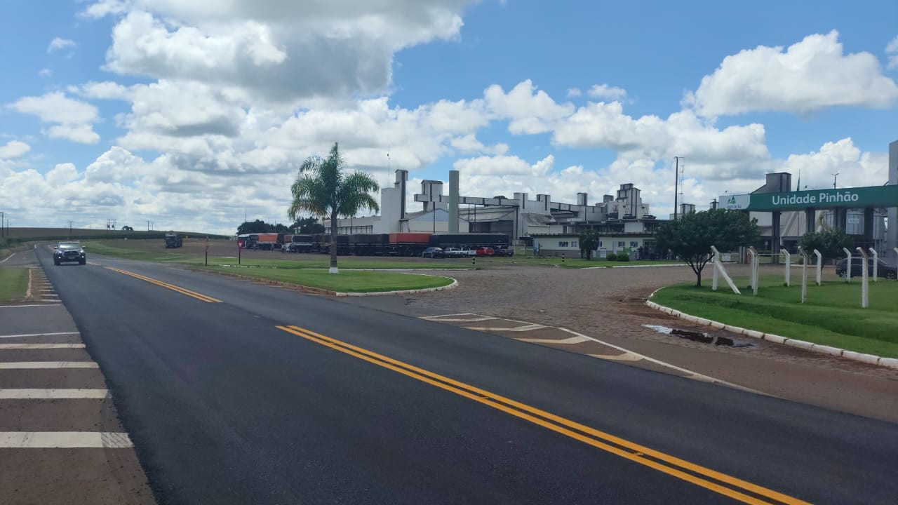 PR-459 entre Pinhão e Reserva do Iguaçu