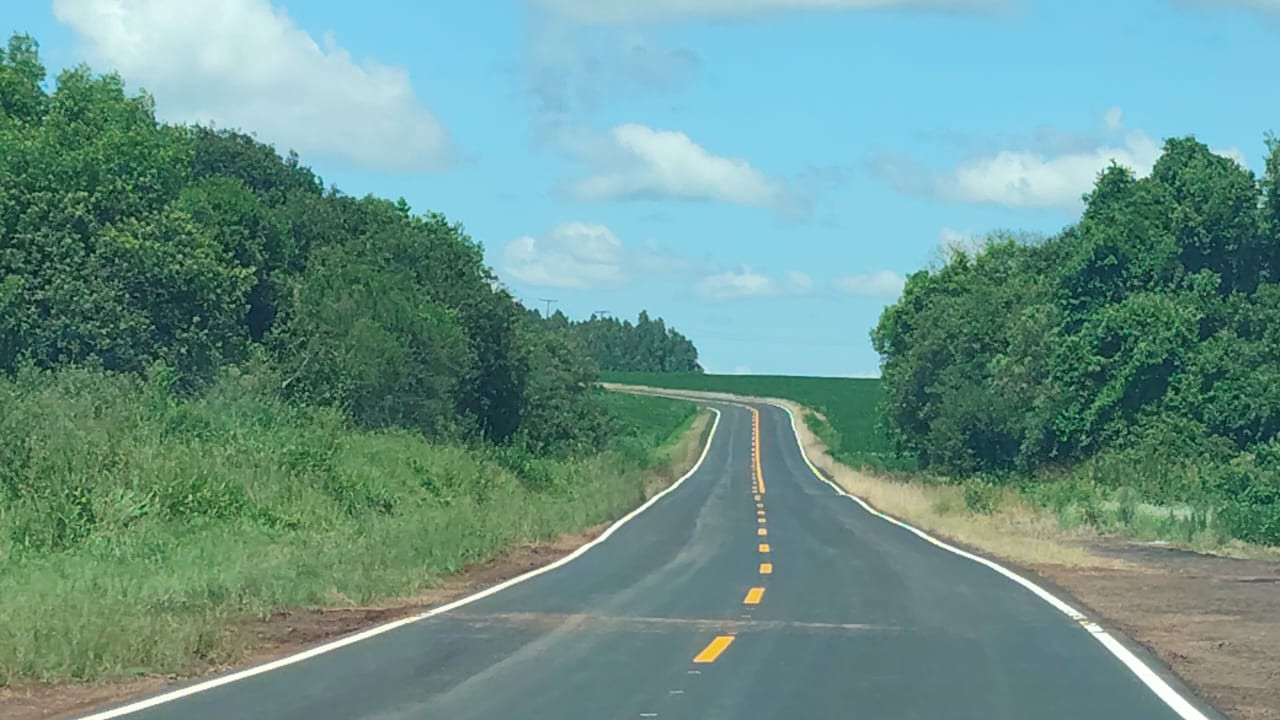 PR-459 entre Pinhão e Reserva do Iguaçu