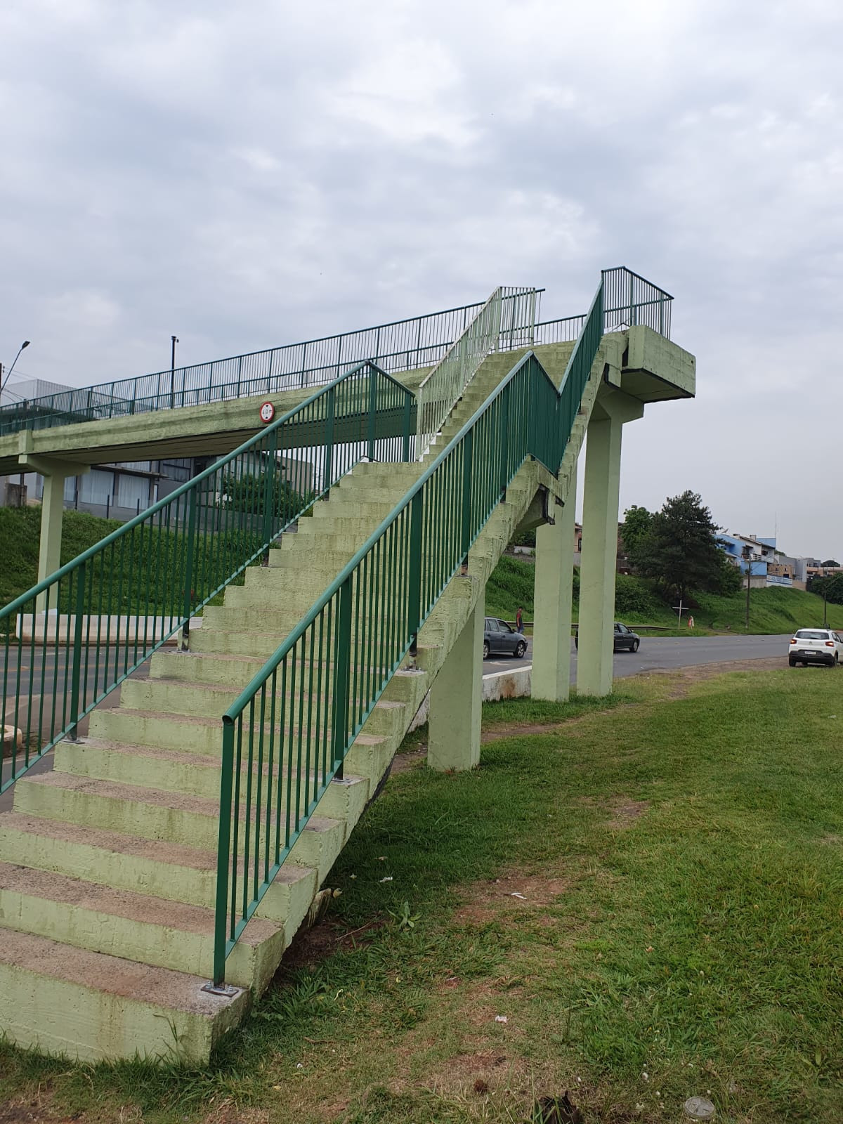 PR-160 passarela que será demolida em Telêmaco Borba