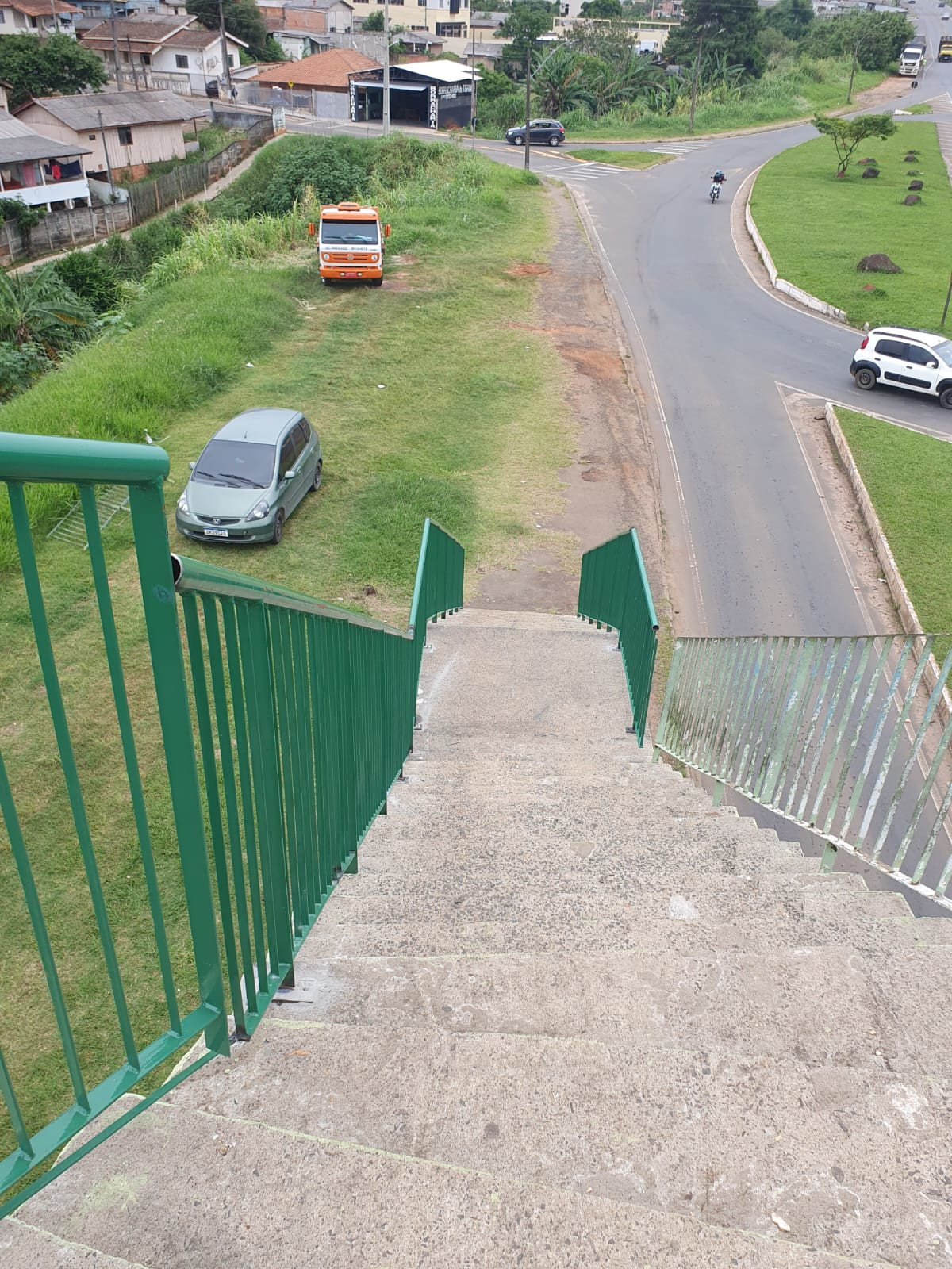 PR-160 passarela que será demolida em Telêmaco Borba