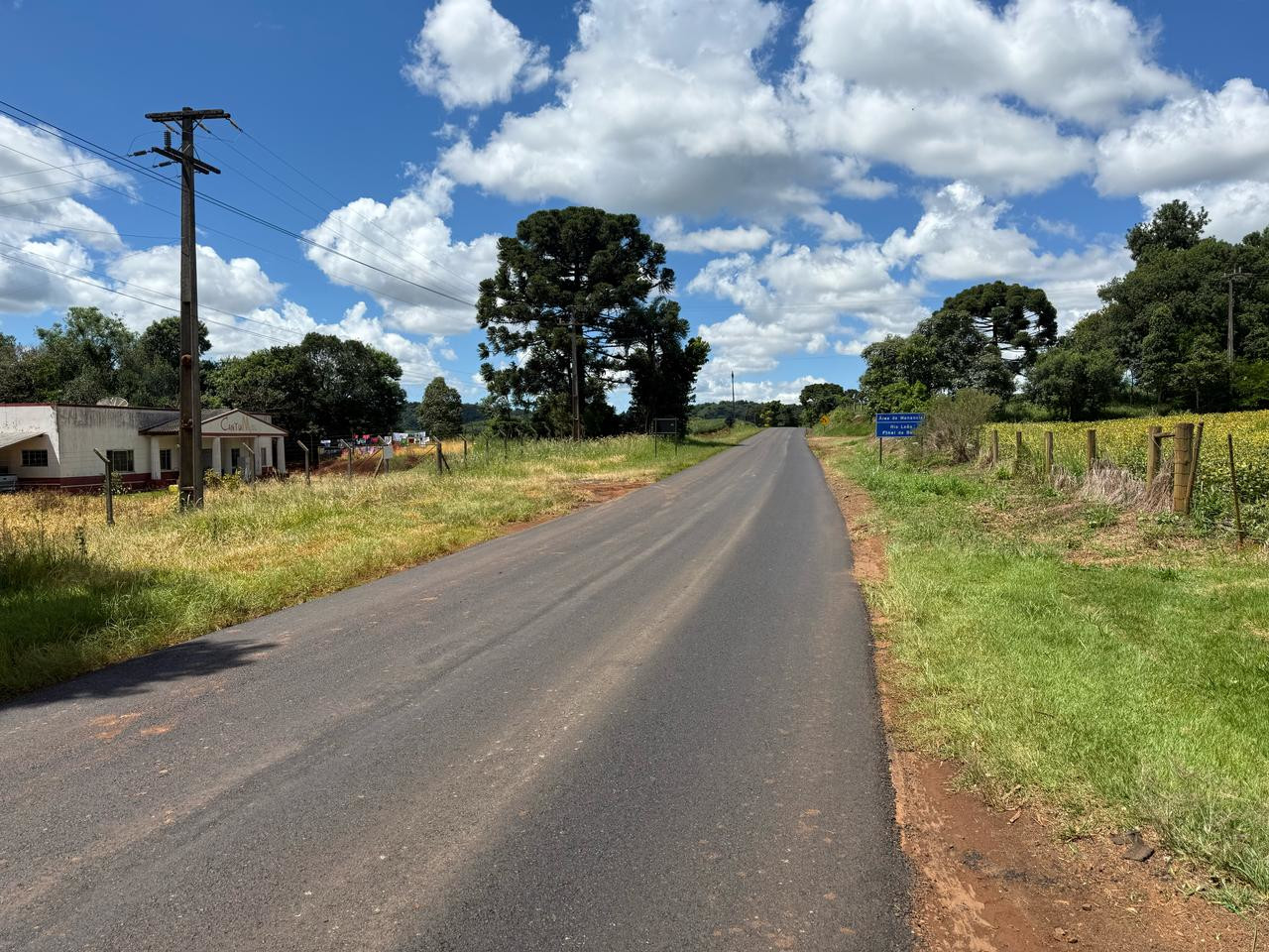 PR-565 conservação entre Laranjeiras do Sul e Porto Barreiro