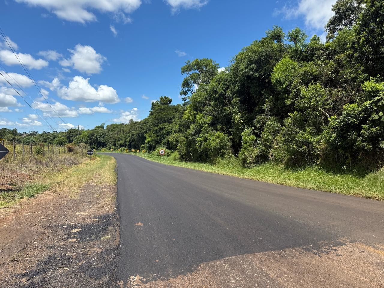 PR-565 conservação entre Laranjeiras do Sul e Porto Barreiro
