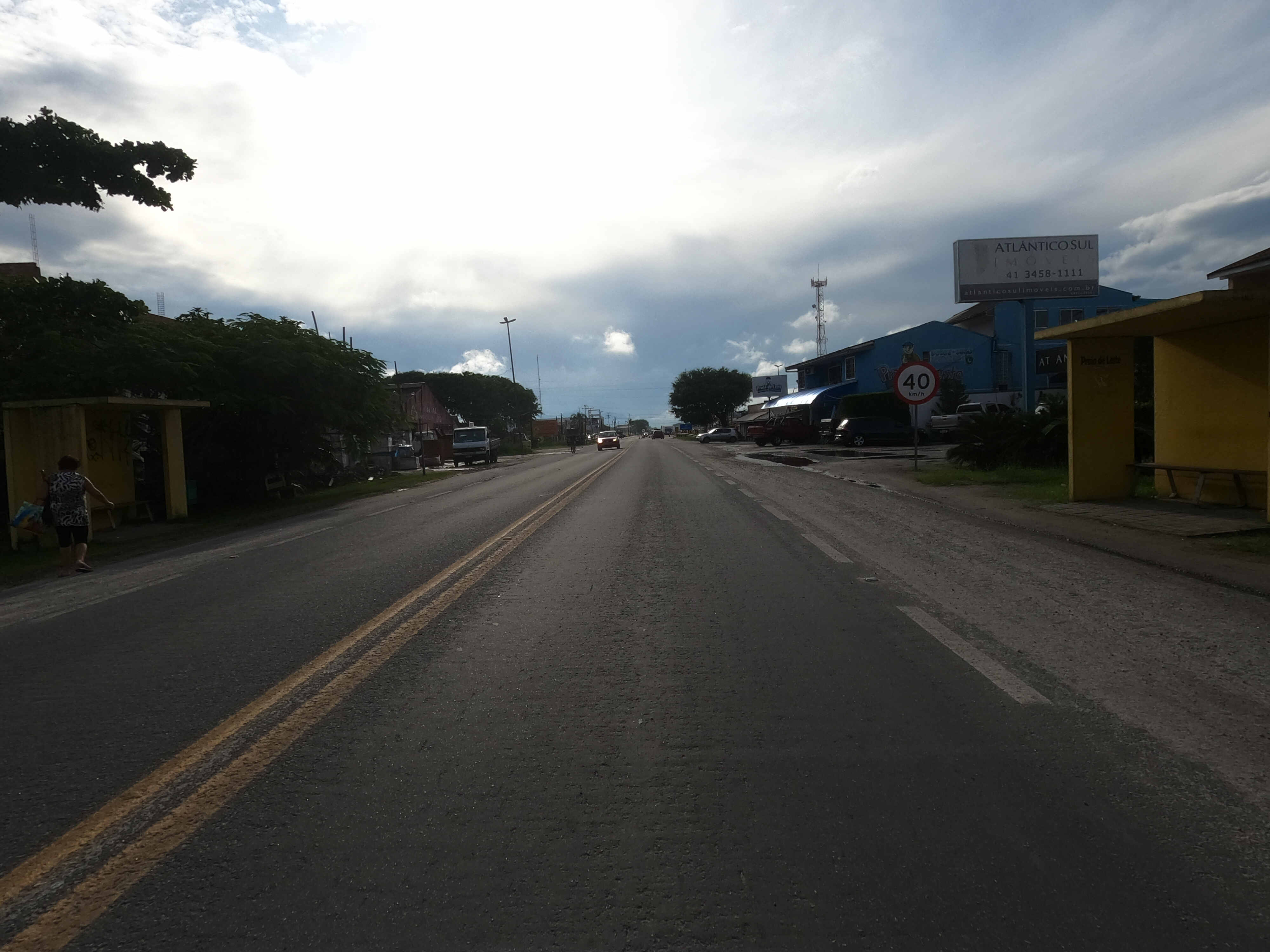 PR-412 Matinhos a Praia de Leste, trecho que será duplicado