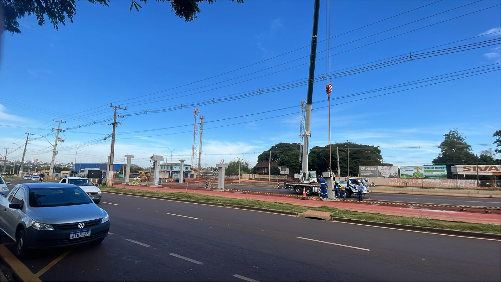 PR-317 passarelas de Campo Mourão