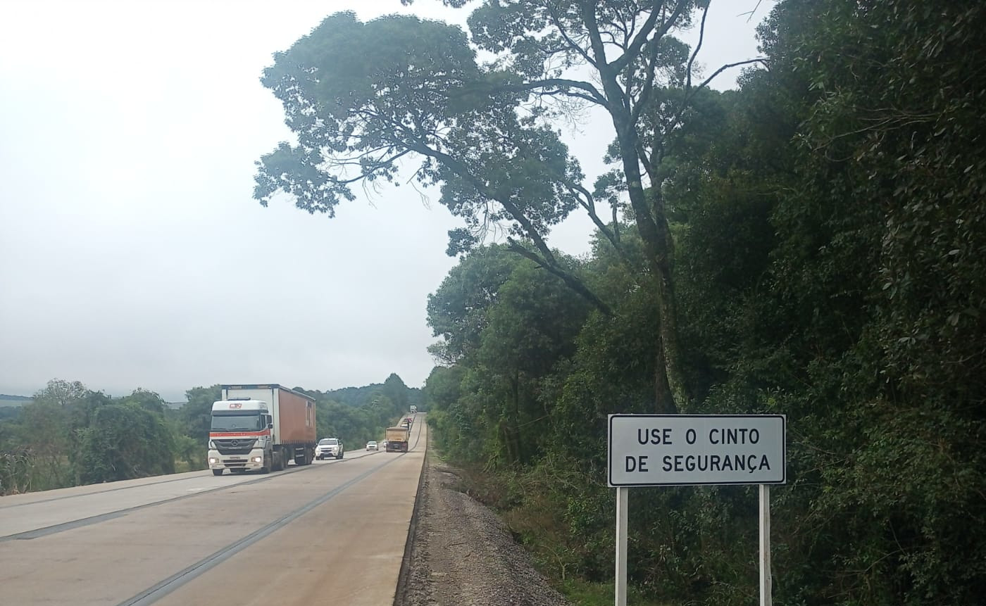 Restauração em concreto da PRC-280 entre Pato Branco e Clevelândia