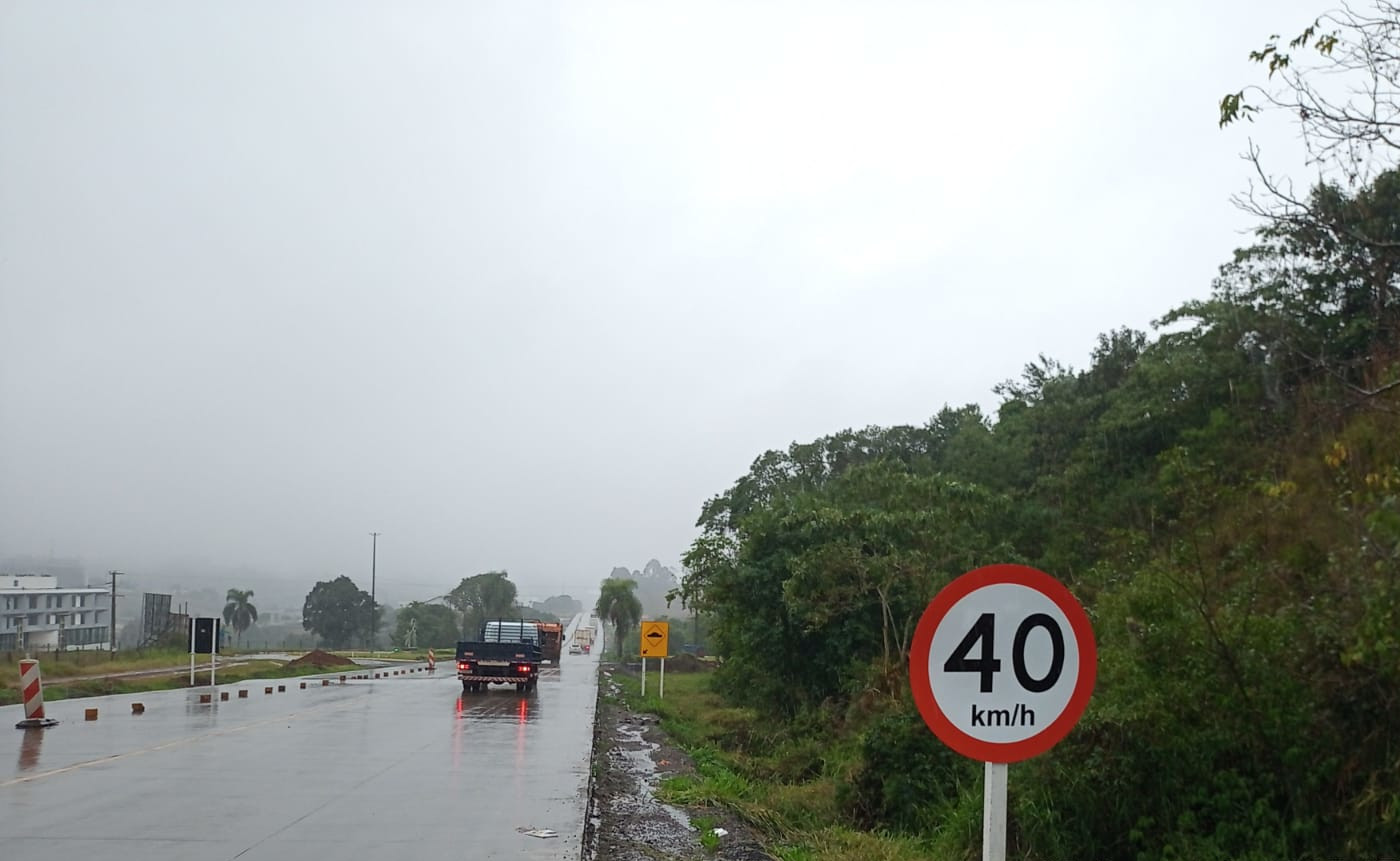 Restauração em concreto da PRC-280 entre Pato Branco e Clevelândia