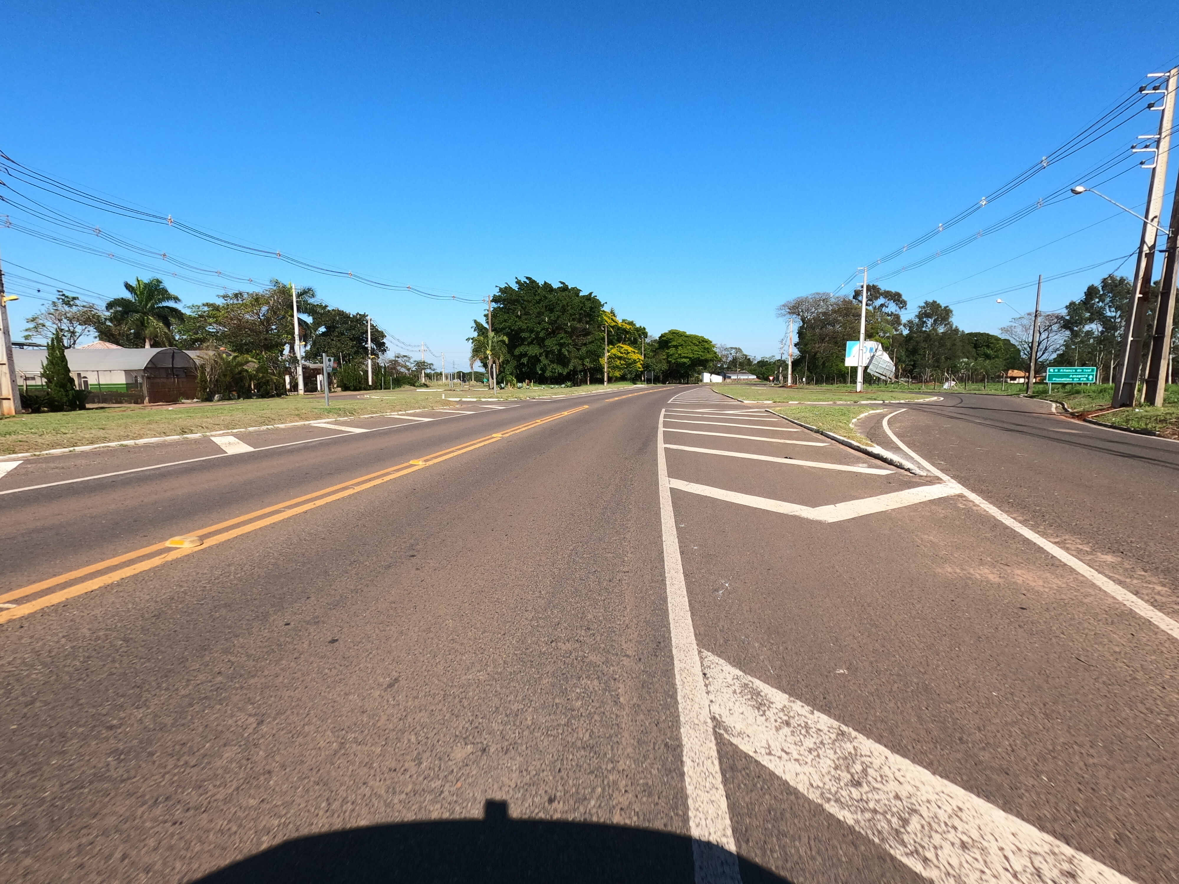 PR-218 entre Paranavaí e Amaporã