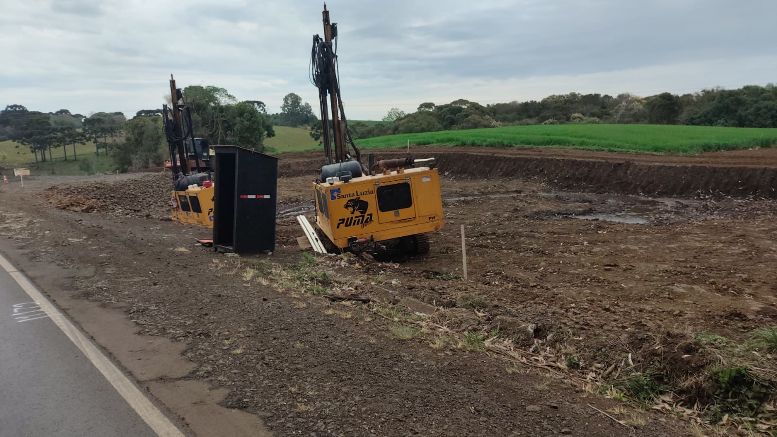 PRC-466 entre Turvo e Palmeirinha