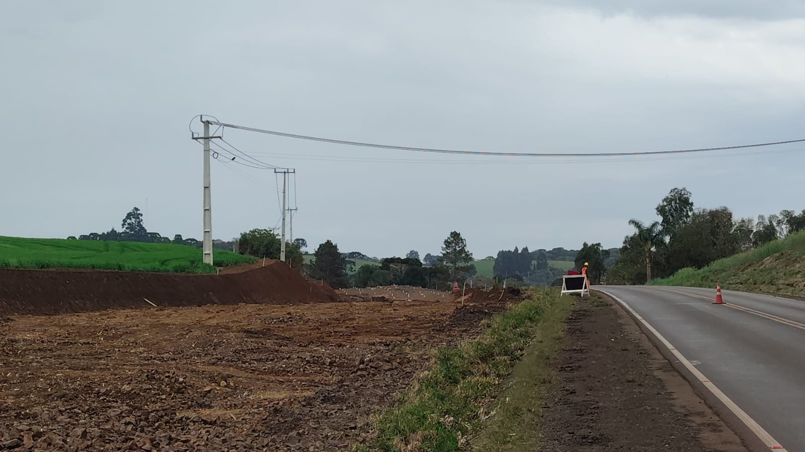 PRC-466 entre Turvo e Palmeirinha