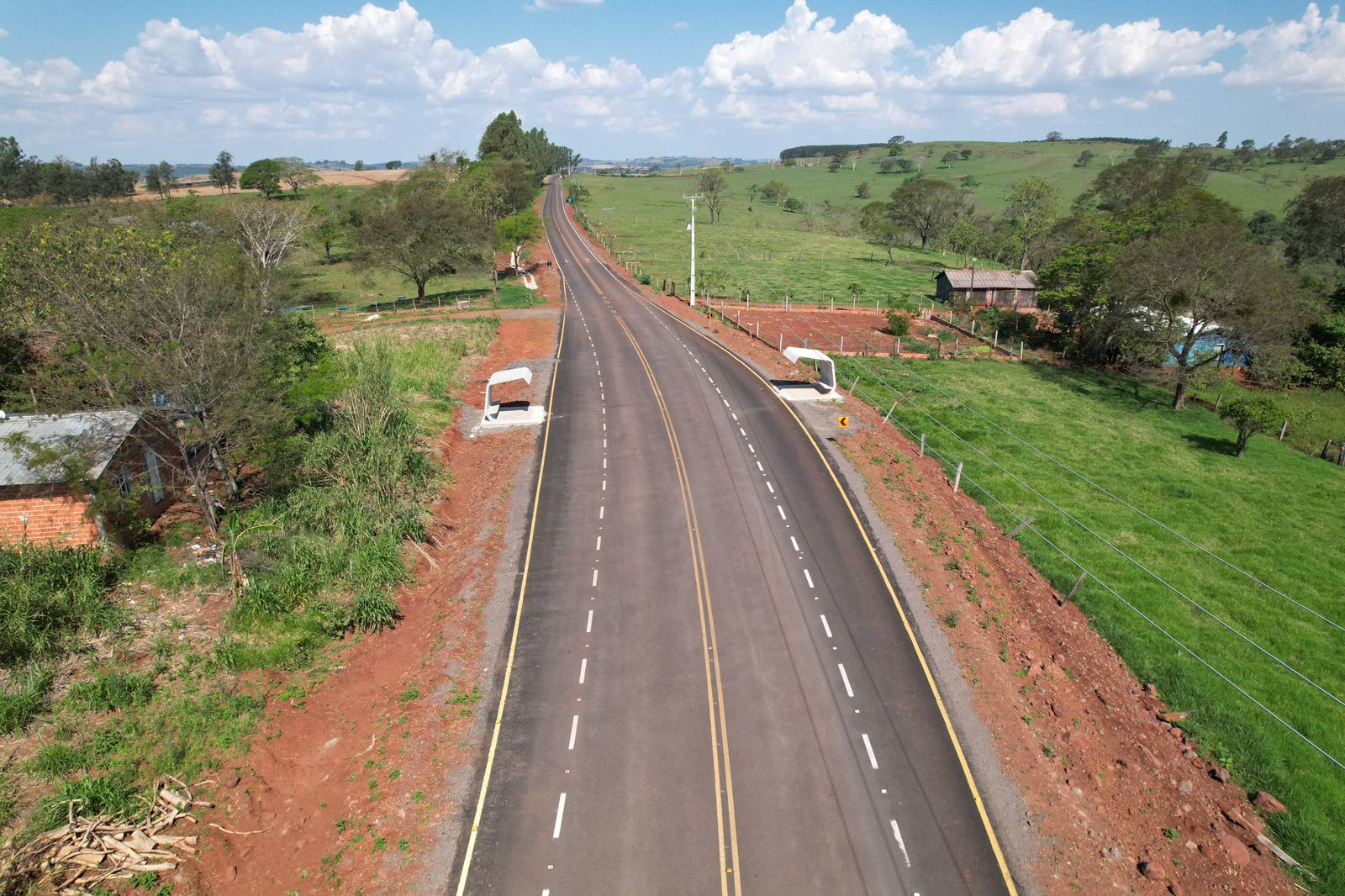 Estrada entre Ramilândia e Santa Helena chega a 76%