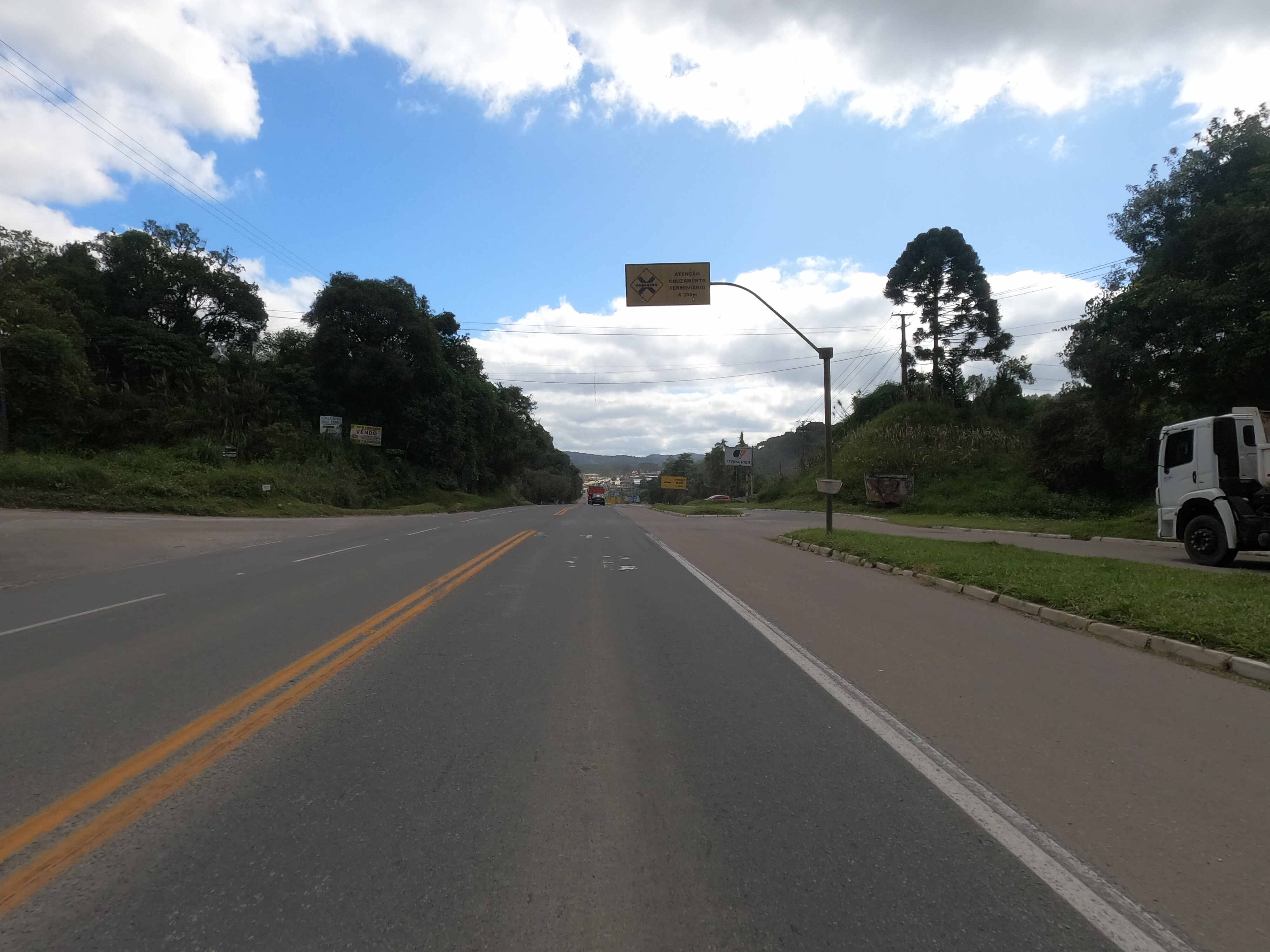 PR-092 trecho da Rodovia dos Minérios que será duplicado