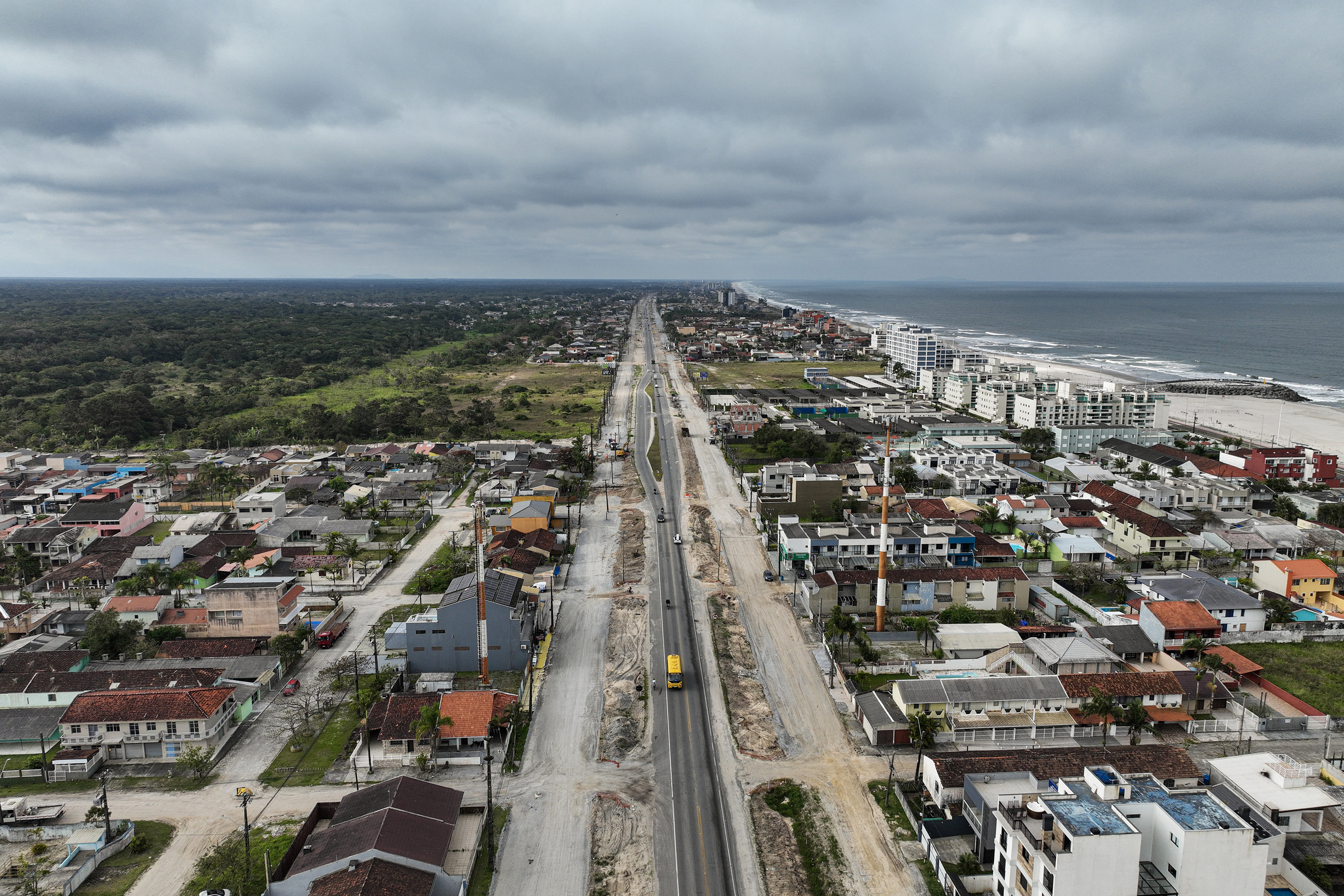 PR-412 duplicação entre Matinhos e Praia de Leste