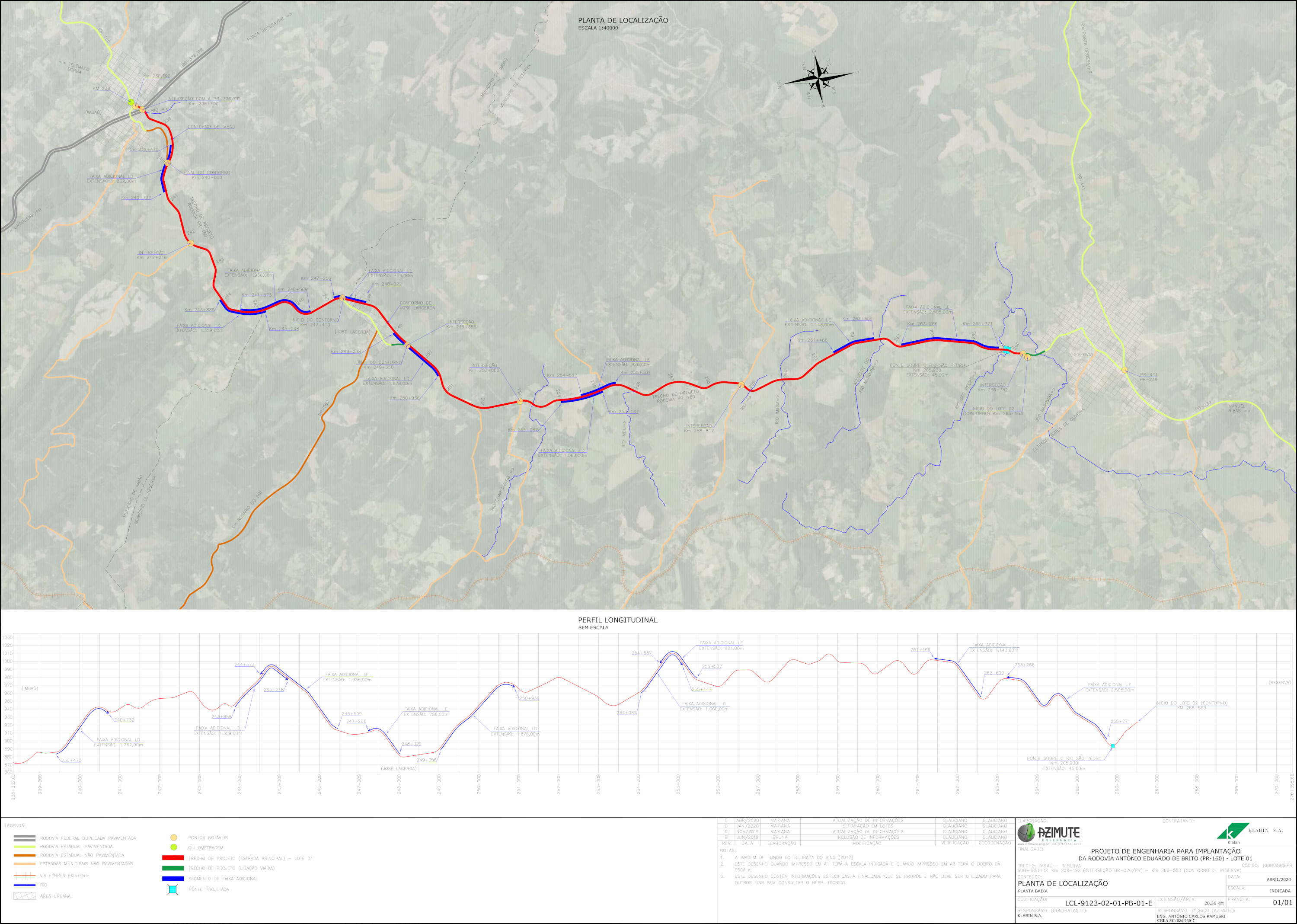 PR-160 entre Imbaú e Reserva