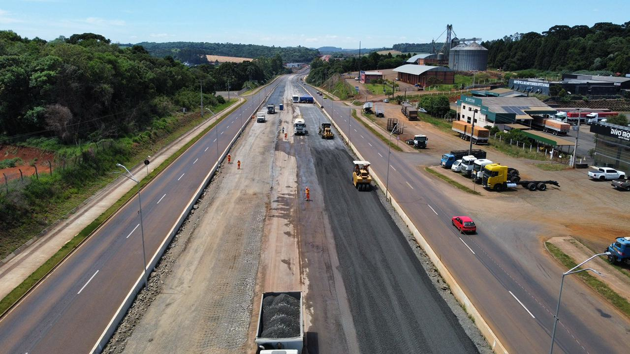 Duplicação da PRC-466 entre Pitanga e Turvo