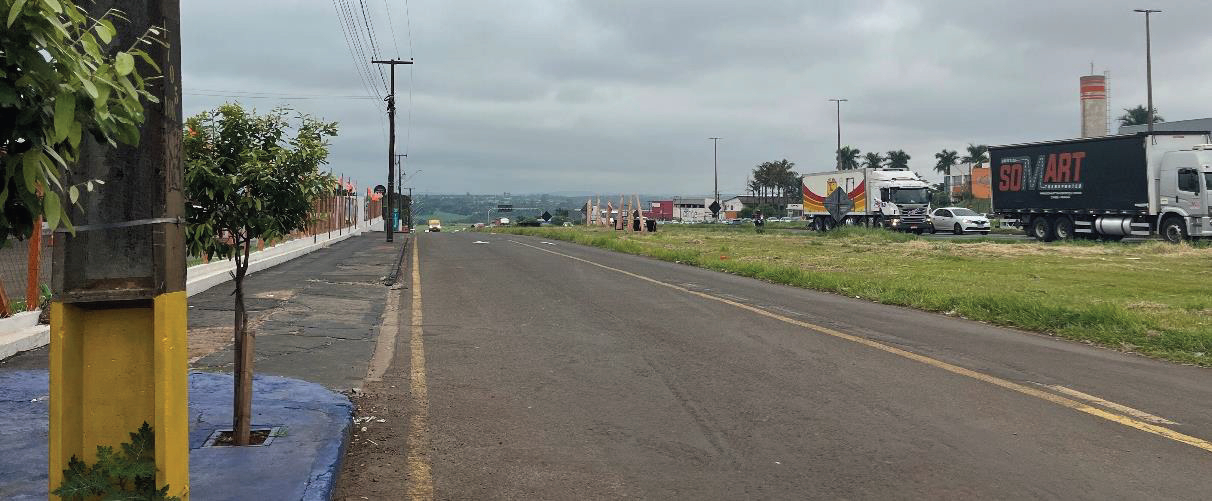 Trevo da BR-369 com a Rua Esperança em Cambé