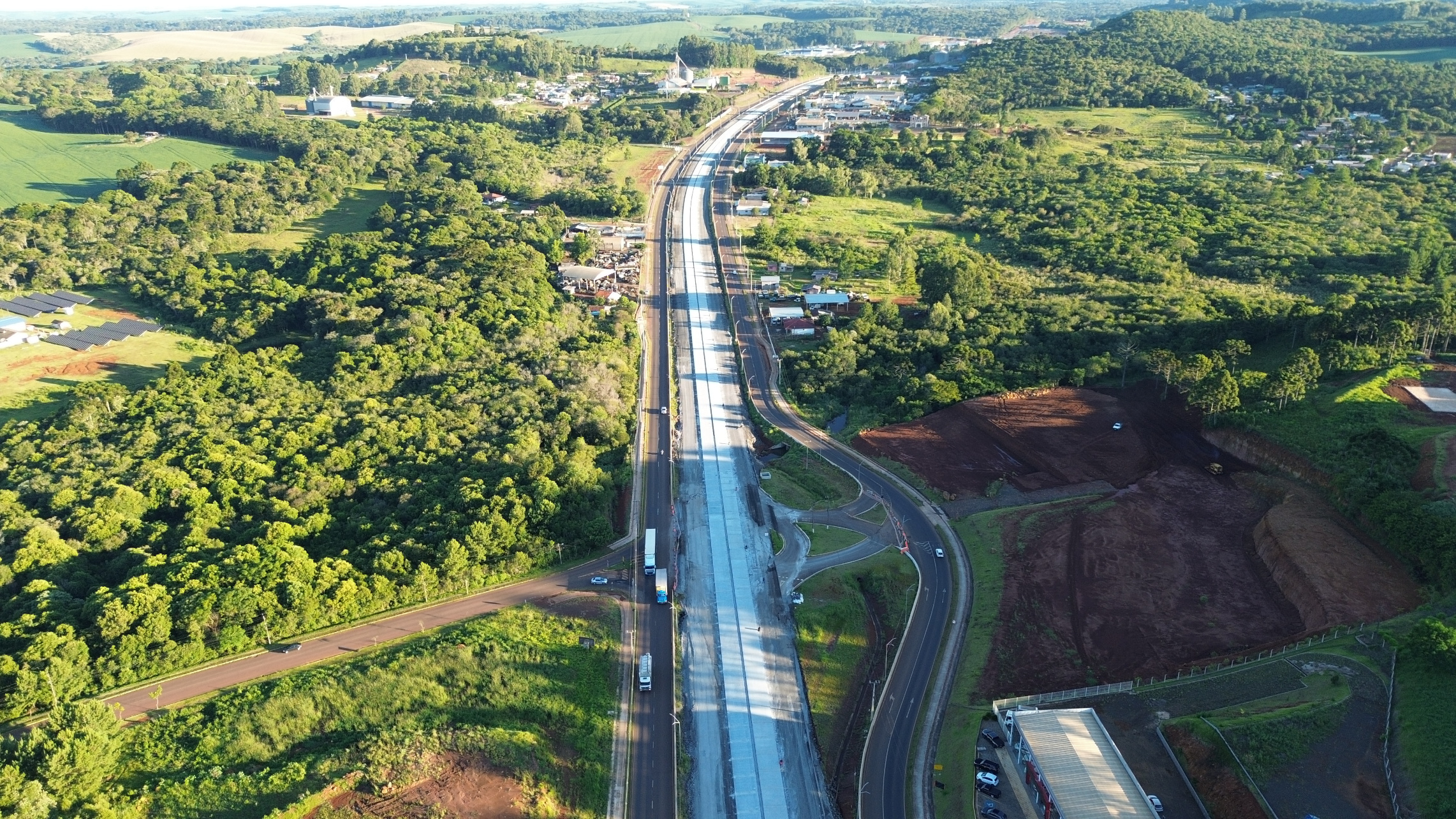 Duplicação da PRC-466 Pitanga a Turvo chega a 15%