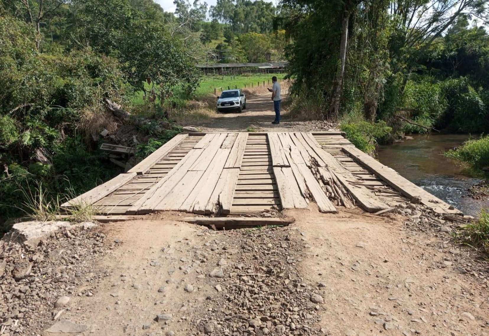 Ponte do Jacaré em Cândido de Abreu