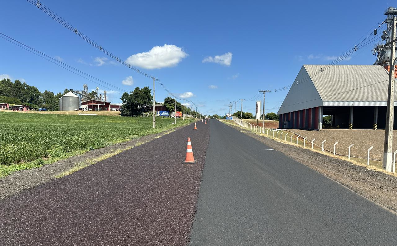 PR-281 entre Salto do Lontra e Santa Izabel do Oeste