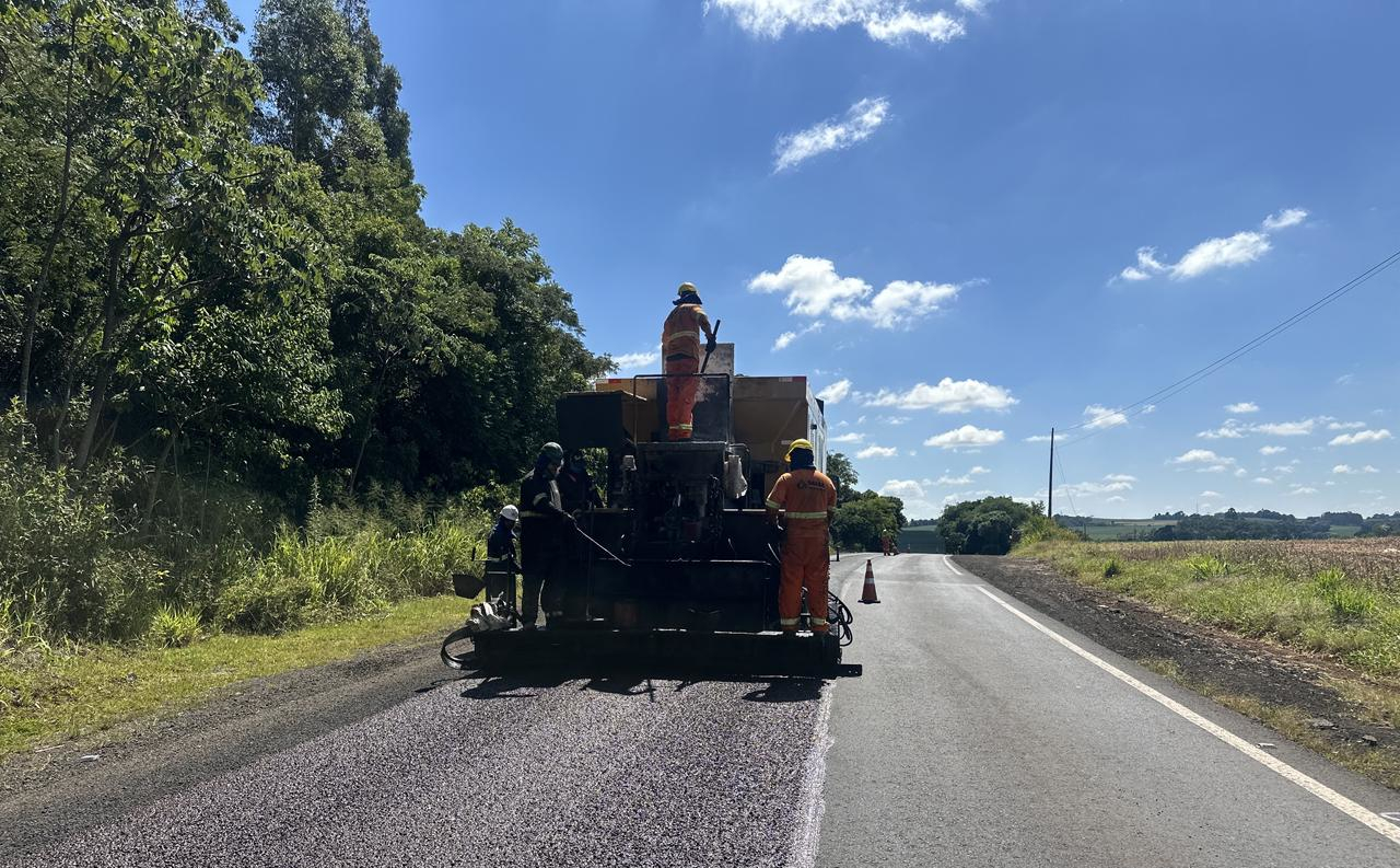 PR-281 entre Salto do Lontra e Santa Izabel do Oeste