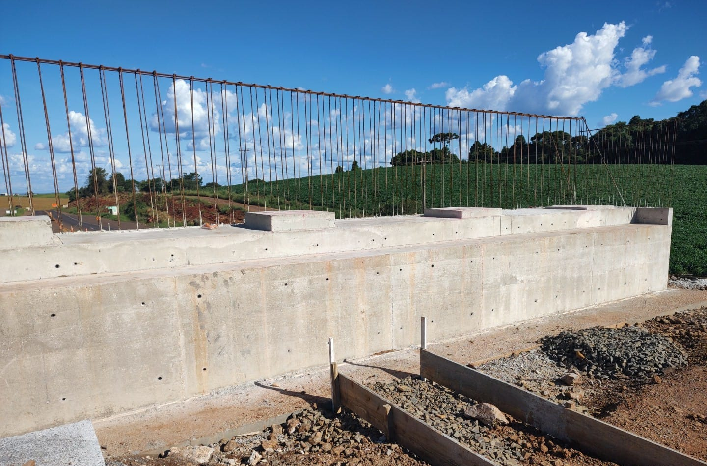 PRC-466 duplicação em concreto entre Pitanga e Turvo - Viaduto PR-456