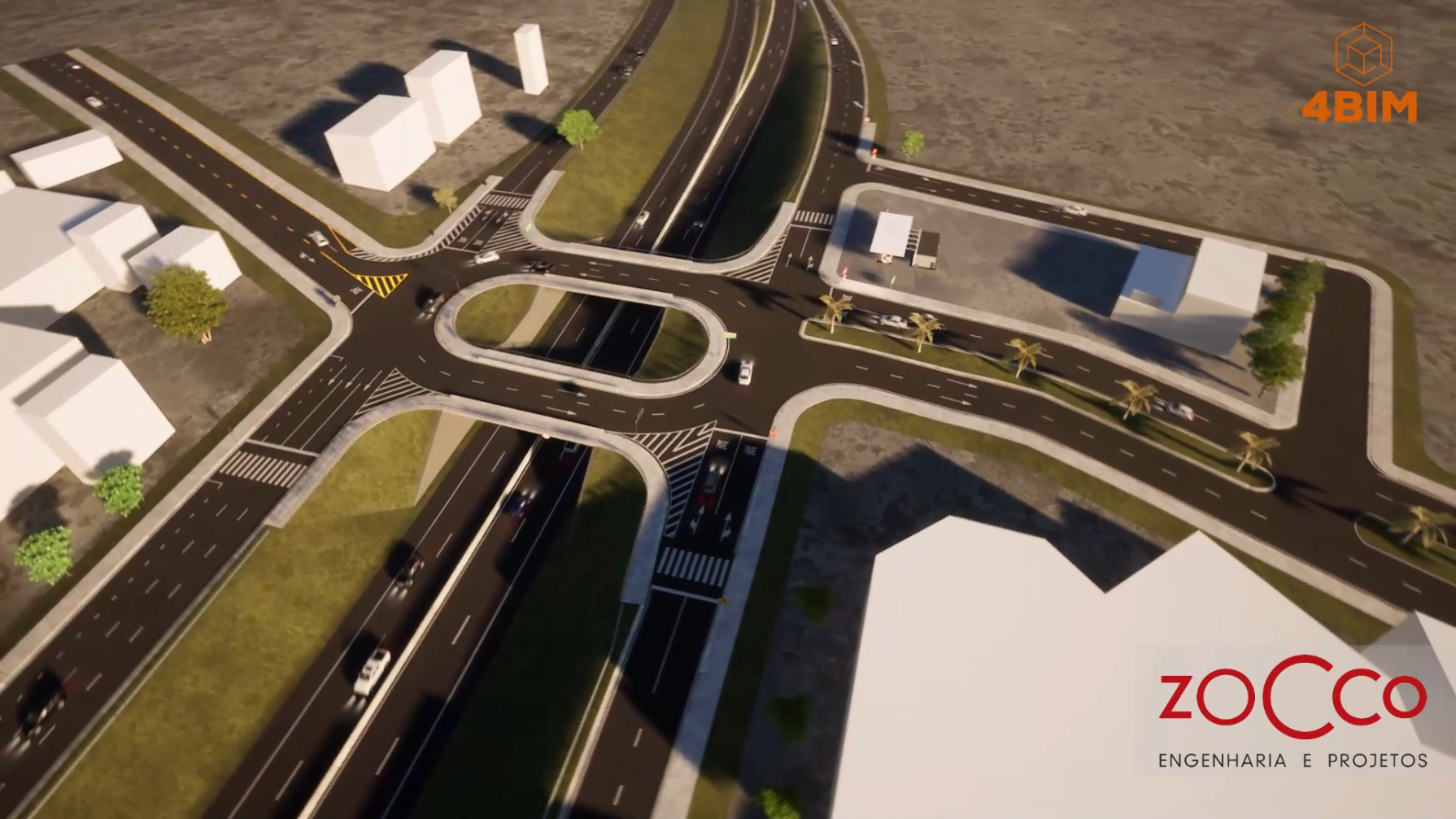 Maquete do Trevo da Esperança em Cambé