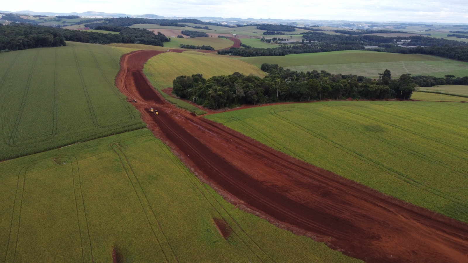 Contorno Noroeste de Pato Branco - serviços de terraplenagem