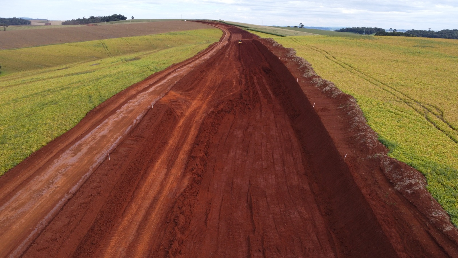 Contorno Noroeste de Pato Branco - serviços de terraplenagem