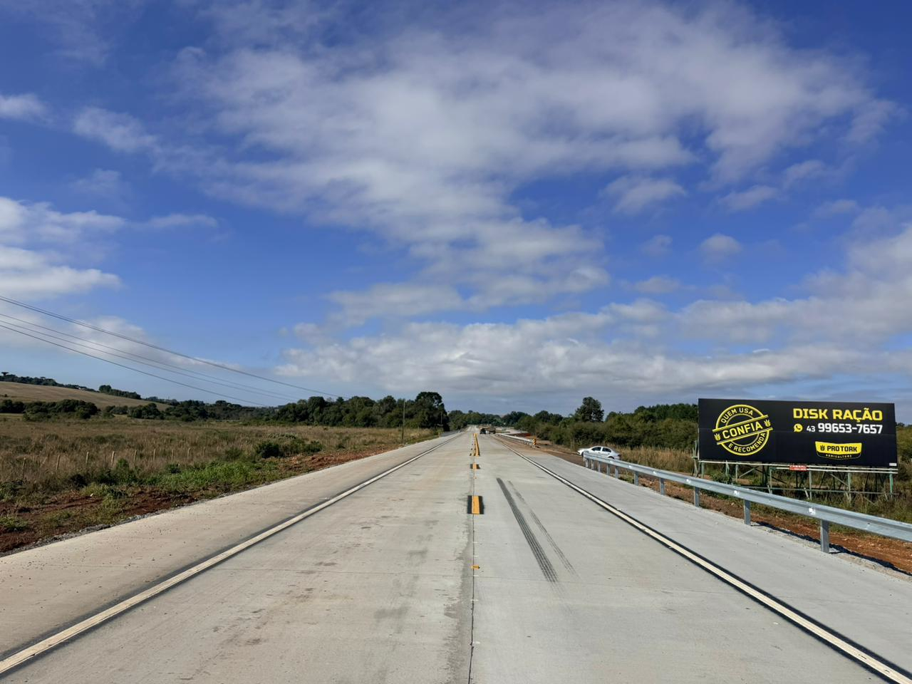 PR-151 entre Ponta Grossa e Palmeira - trecho pronto