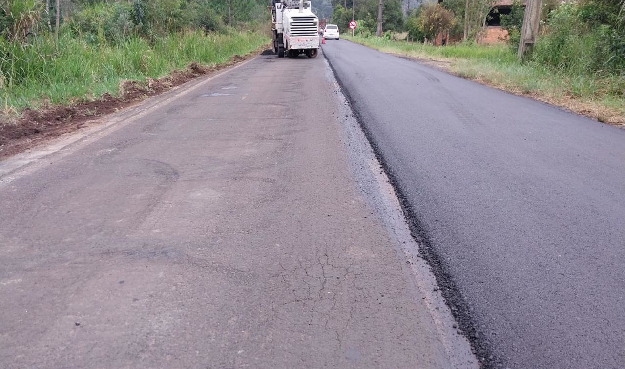 PR-446 entre União da Vitória e Porto Vitória