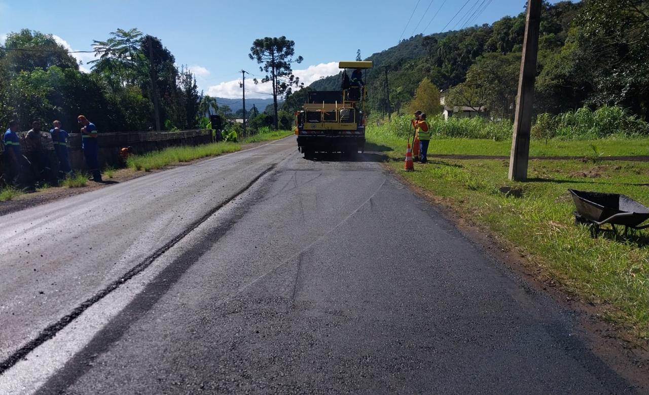 PR-446 entre União da Vitória e Porto Vitória