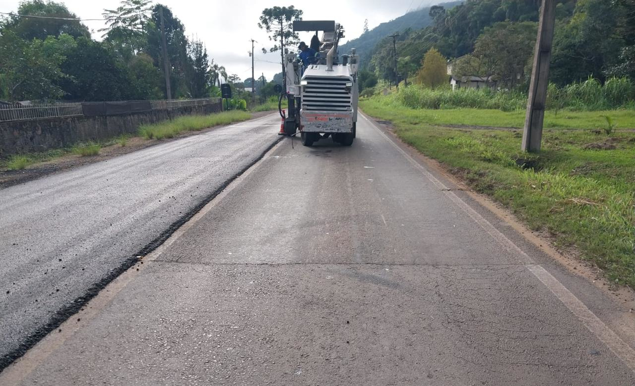 PR-446 entre União da Vitória e Porto Vitória