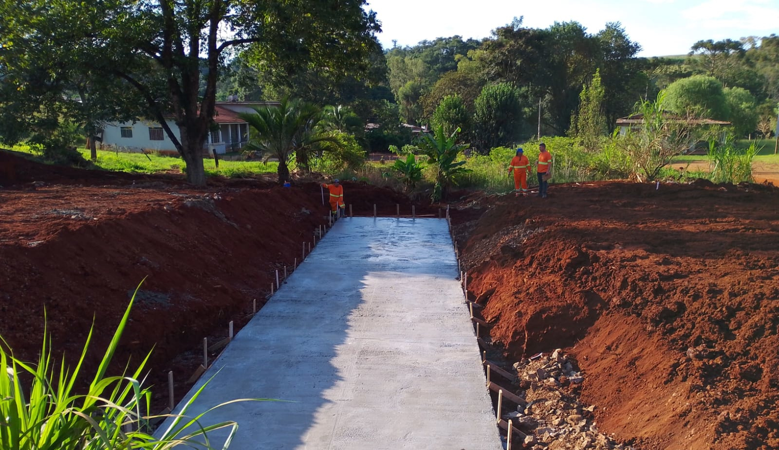 PR-239 pavimentação entre Mato Rico e Roncador - sistema de drenagem de águas
