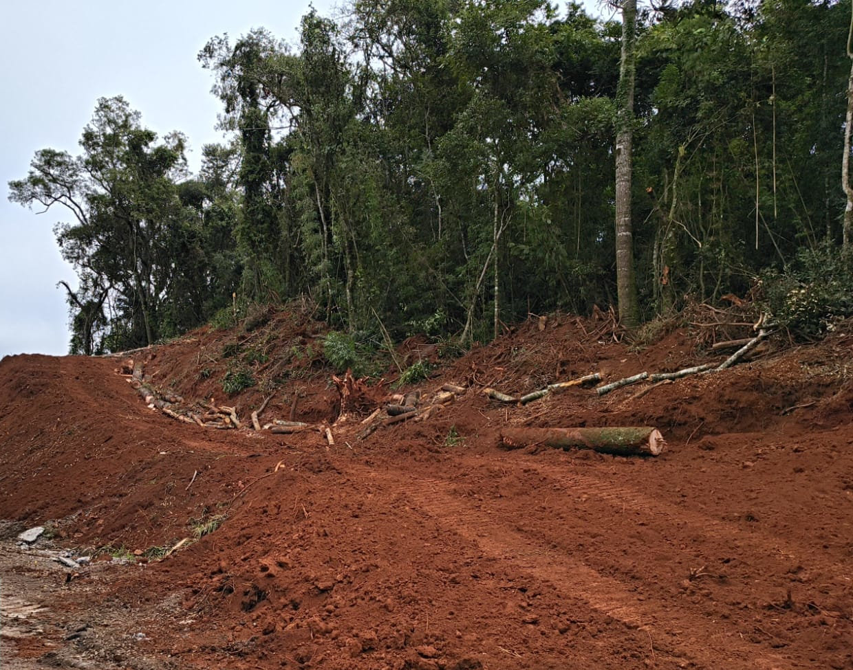 PR-460 e PRC-487 whitetopping Pitanga Nova Tebas - terraplenagem