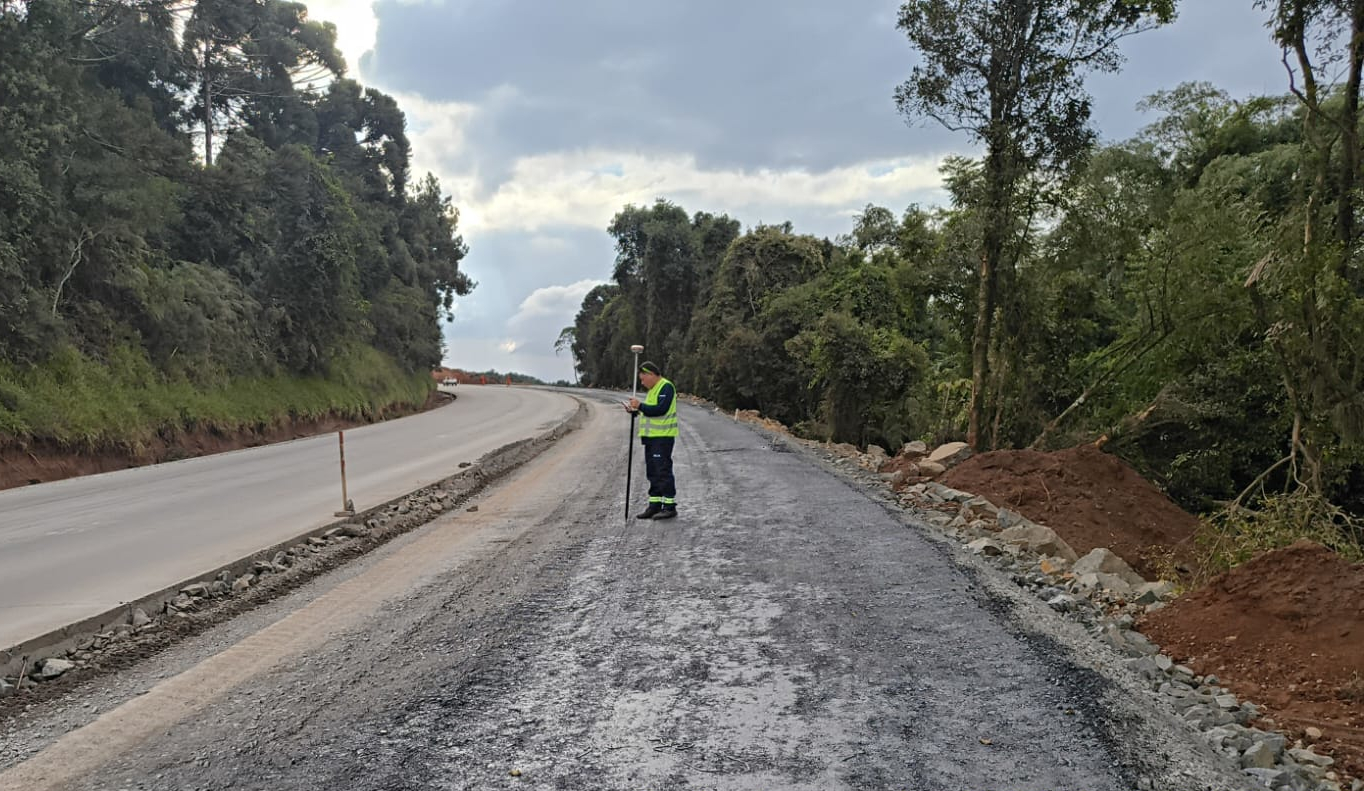 PR-460 e PRC-487 whitetopping Pitanga Nova Tebas - inspeção