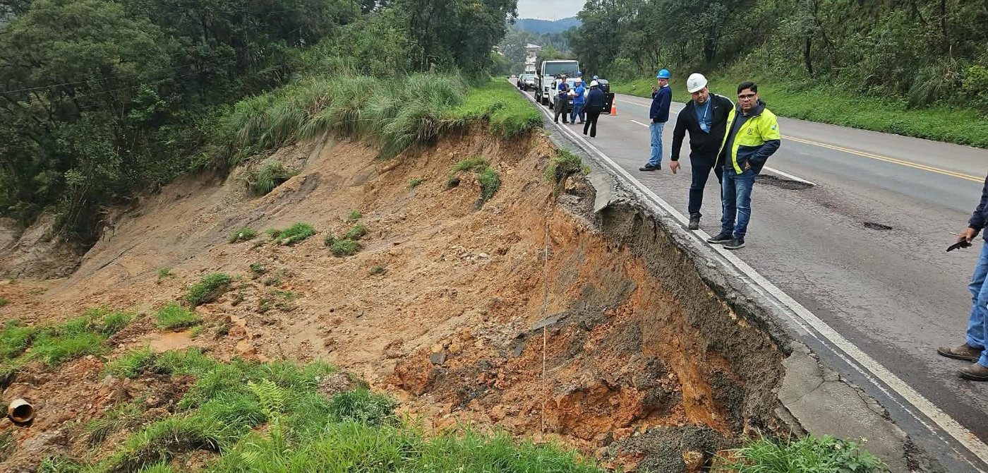 DER/PR contrata obra emergencial para recuperar erosão na Rodovia dos Minérios