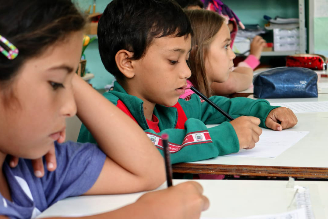 Os Portos do Paraná deram início ao primeiro módulo do Programa de Educação Ambiental de 2019. As atividades com as crianças da rede municipal de 12 comunidades do entorno começaram este mês e serão realizadas a cada bimestre, até novembro. No total, são quase 300 alunos, de 1º a 5º anos, que participam das aulas e momentos lúdicos preparados pelos profissionais. Foto: Claudio Neves/APPA