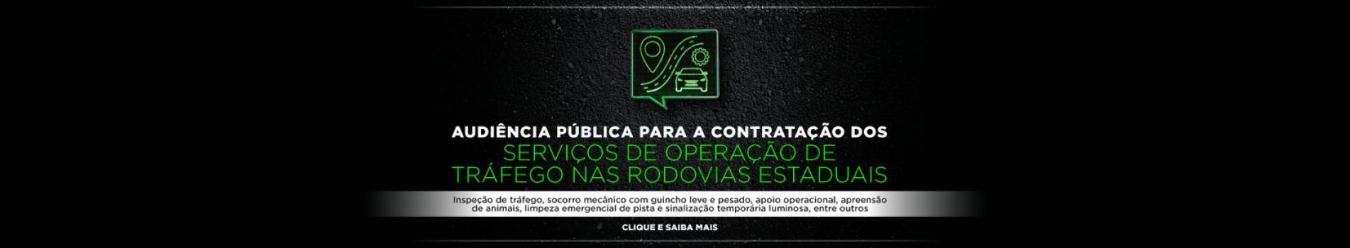 Banner audiência serviços de operação de tráfego