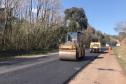 Serviços recuperam a PR-280 na divisa com Santa Catarina