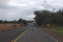Foto de trecho da PR-323 entre Doutor Camargo e o Rio Ivaí