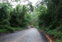 Trecho não pavimentado da PR-160 entre Imbaú e Reserva, após chuva