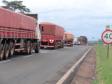 Rodovia BR-369 com congestionamento, em Cambé