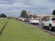 Rodovia BR-369 com congestionamento, em Cambé