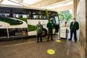 Medidas de enfrentamento à pandemia nos ônibus e terminais