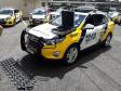 Veículos da marca Chevrolet, caracterizados de fábrica e equipados com blindagem, tablet, impressora, bafômetro, bloqueador de fugas e internet.