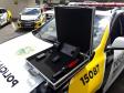 Veículos da marca Chevrolet, caracterizados de fábrica e equipados com blindagem, tablet, impressora, bafômetro, bloqueador de fugas e internet.