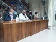 Sessão de abertura de envelopes com documentos de habilitação