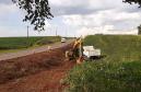 Serviços iniciais na PR-562, para adequação da rodovia e execução de terceiras faixas